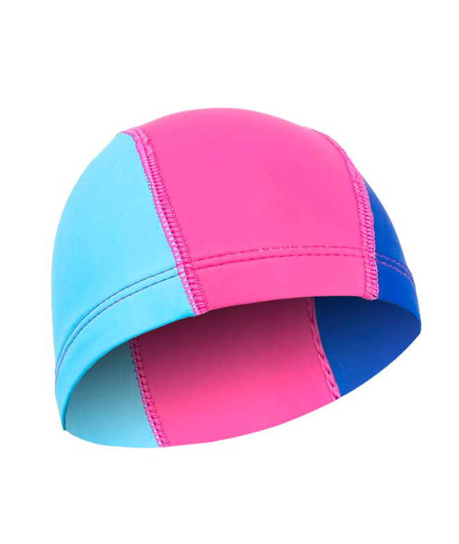 Bonnet Mosconi Expand Jr Tricolor Enfant Turquoise / Fuchsia
