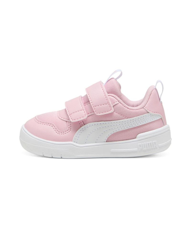 Sapatilhas Puma Multiflex Mesh, Rosa Mauve, Menino