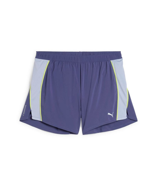 Pantalón De Running Puma W Run Velocity 5" Sh,Blue Crystal, Mujer