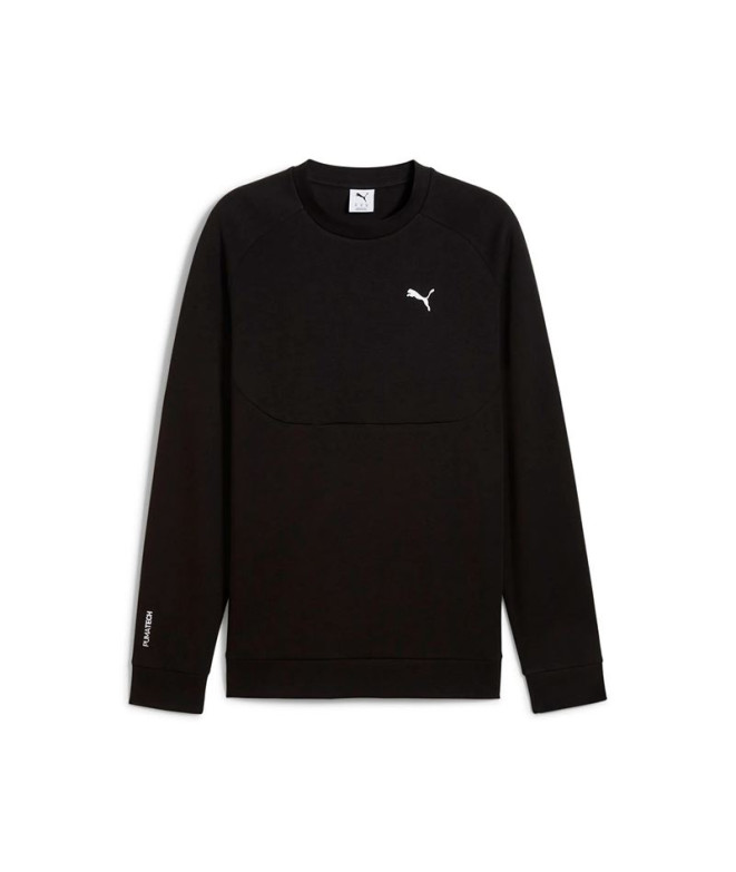 Sudadera Puma tech Crew Dk, Black Hombre