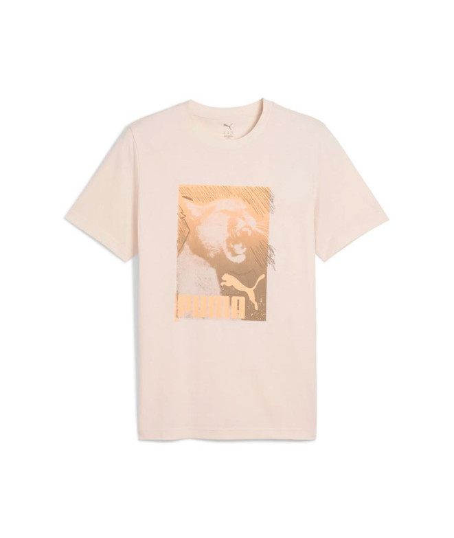 Camiseta Puma Graphics Photoprint,Alpine Snow Hombre