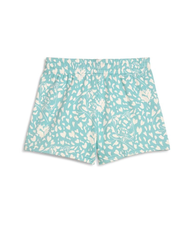 Calça Puma Flaming Love Aop Hig, Modern Mint,...