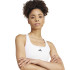 Sujetador Deportivo de Fitness adidas Powerreact Training Mujer Blanco