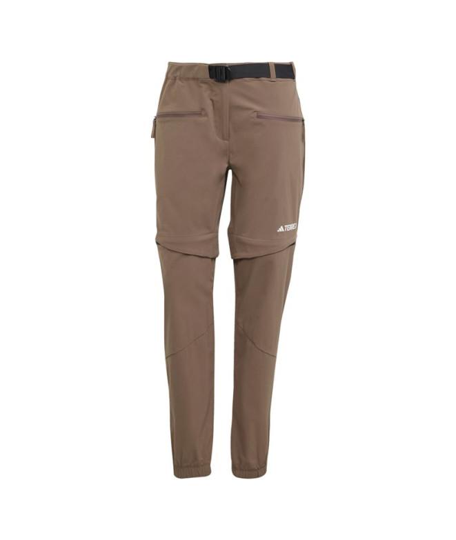 Pantalón de Montaña adidas Utilitas Zo P Mujer Marrón