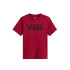 Camiseta Vans Classic Bordeaux Menino Granate