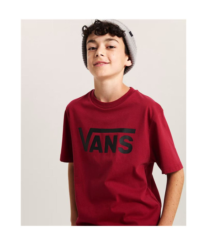 T-shirt Vans Classic Bordeaux Enfant Grenat