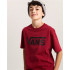 Camiseta Vans Classic Bordeaux Menino Granate