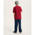 Camiseta Vans Classic Bordeaux Menino Granate