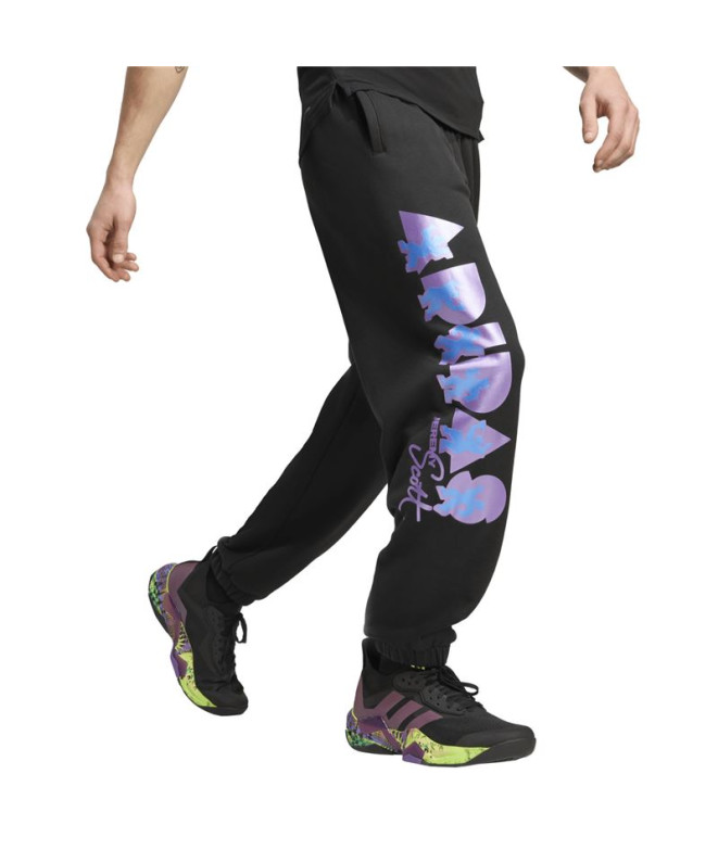 Pantalon de Fitness adidas Js Homme Noir