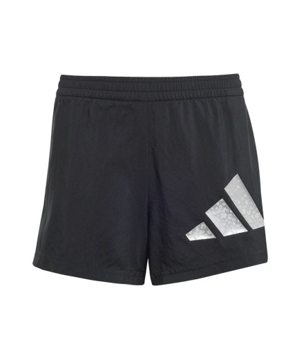 Calça de Fitness adidas Jg TrEs Gl Sh Menina Preto