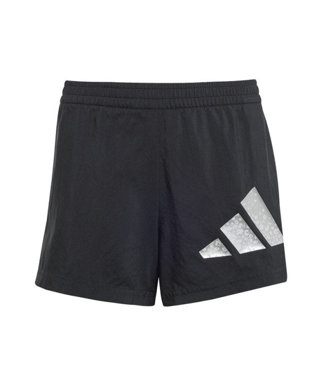 Pantalon de Fitness adidas Jg TrEs Gl Sh Fille Noir