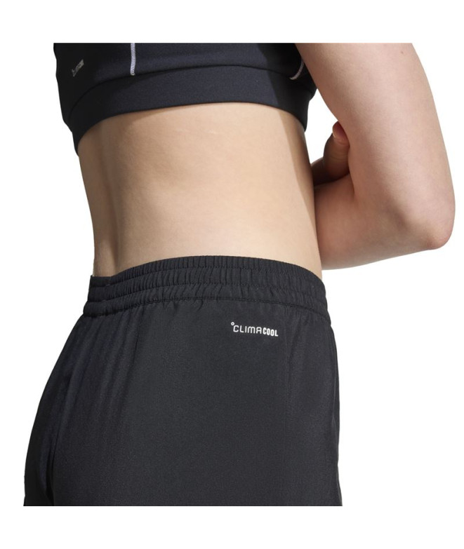 Calça de Fitness adidas Jg TrEs Gl Sh Menina Preto