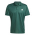 Polo de Fitness adidas TrEs Base Hombre Verde Oscuro/Blanco