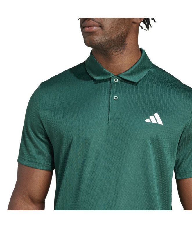 Polo de Fitness adidas TrEs Base Homem Verde...