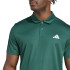 Polo de Fitness adidas TrEs Base Hombre Verde Oscuro/Blanco