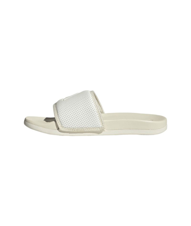 Tongs adidas Adilette Comfort Femme Blanc