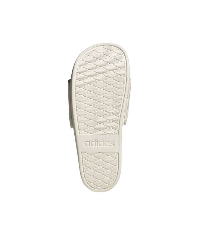 Tongs adidas Adilette Comfort Femme Blanc