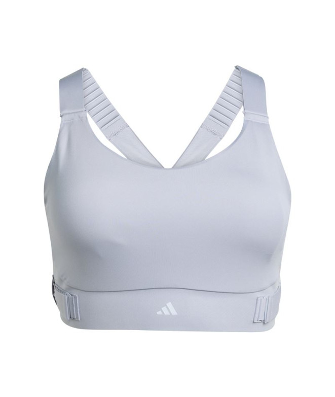 Brassiere de sport de Fitness adidas Fastim L Hs Bra Femme Vert