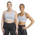 Sujetador Deportivo de Fitness adidas Fastim L Hs Bra Mujer Verde