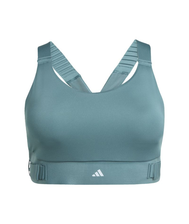 Brassiere de sport de Fitness adidas Fastim L Hs Bra Femme Bleu