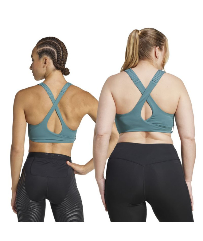 Sutiã esportivo de Fitness adidas Fastim L Hs...