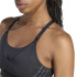 Sutiã esportivo de Fitness adidas Pwi L Ms Mat Mulher Negro/Carbono