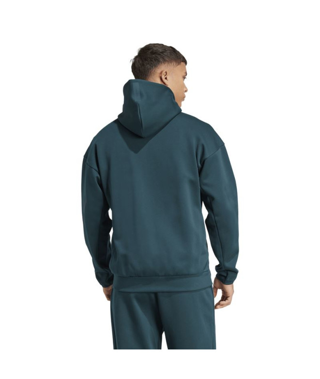 Moletom adidas Z.N.E. Fz Homem Branco