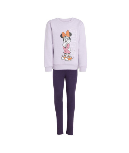 Conjunto adidas Lg Dy Mi Jog Infantil Lila