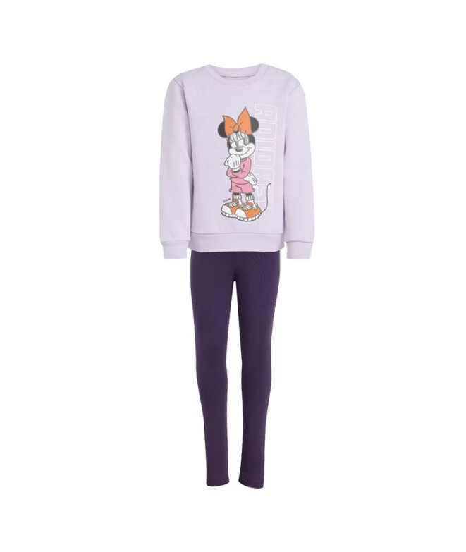 Ensemble adidas Lg Dy Mi Jog Enfant Lilas