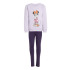 Conjunto adidas Lg Dy Mi Jog Infantil Lila