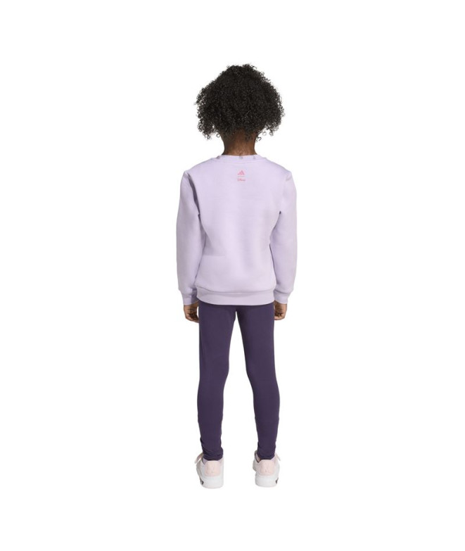 Ensemble adidas Lg Dy Mi Jog Enfant Lilas