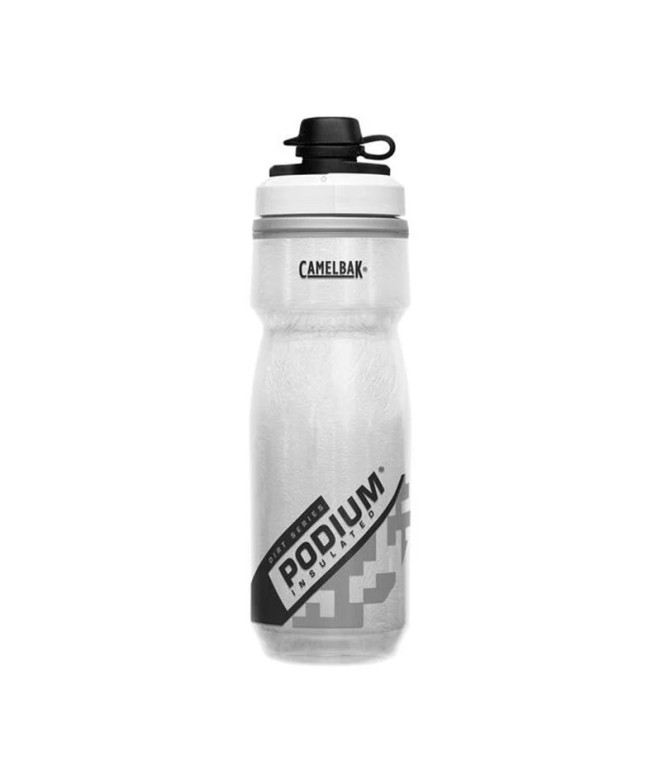 Bidon de Cyclisme Camelbak Podium Dirt Series Chill Blanc 0.6L