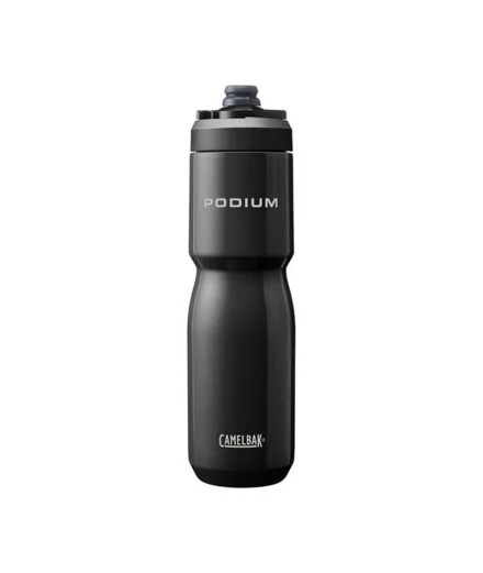 Cantil de Ciclismo Camelbak Podium Isolado Aço 22Oz Preto