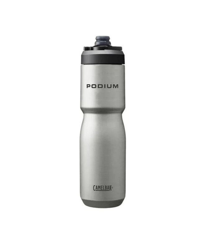 Bidón de Ciclismo Camelbak Podium Insulated Acero 22Oz Stainless