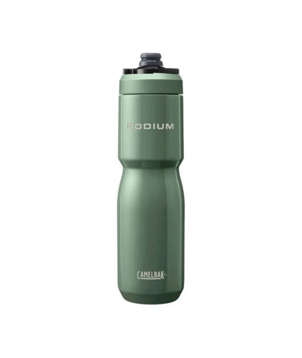 Bidón de Ciclismo Camelbak Podium Insulated Acero 22Oz Moss