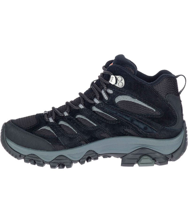 Zapatillas Merrell Moab 3 Gore Tex Mujer Negro