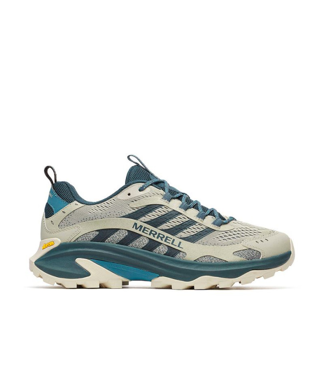 Chaussures de Montagne Merrell Moab Speed 2 Homme Beige/Azul
