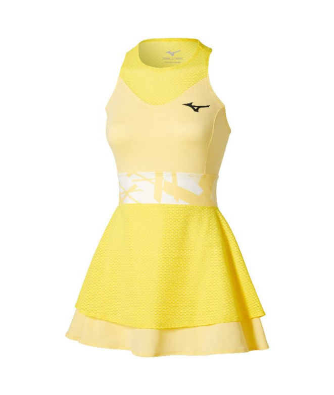 Robe de Pádel Mizuno Daybreakers Dress Femme Jaune