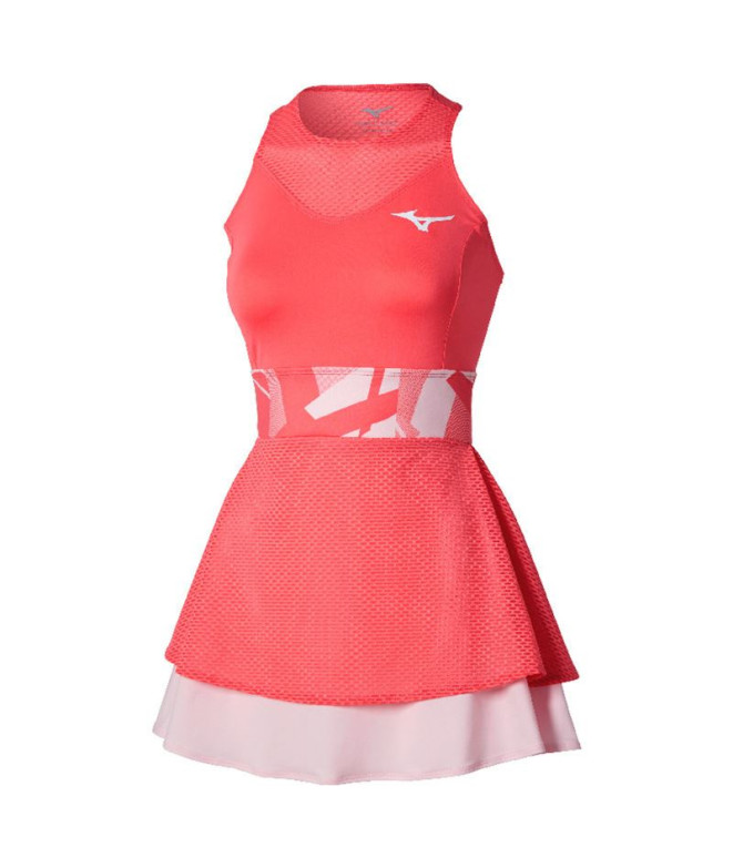 Robe de Pádel Mizuno Daybreakers Dress Femme Corail