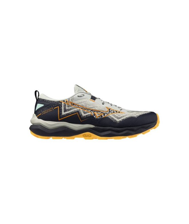 Chaussures de Trail Mizuno Wave Daichi 9 Homme Mercury/Tangelo/Orange