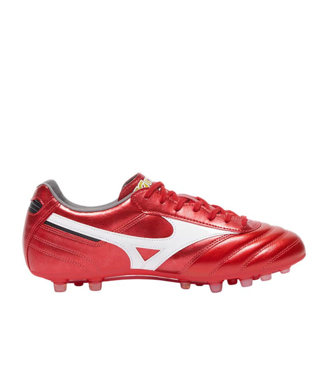 Bottes de Football Mizuno Morelia II Pro Rouge/Blanc/Noir