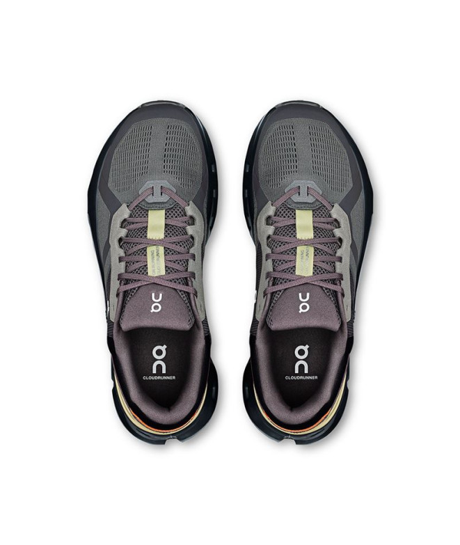 Chaussures de Running On Cloudrunner 2 Homme Gris