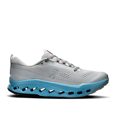Chaussures de Trail On Cloudsurfer Trail 2 Homme Gris