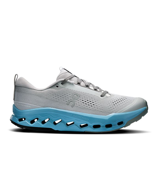 Zapatillas de Trail On Cloudsurfer Trail 2 Hombre Gris