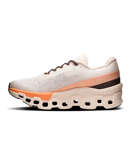 Sapatilhas de Running On Cloudmonster 2 Mulher Branco 2