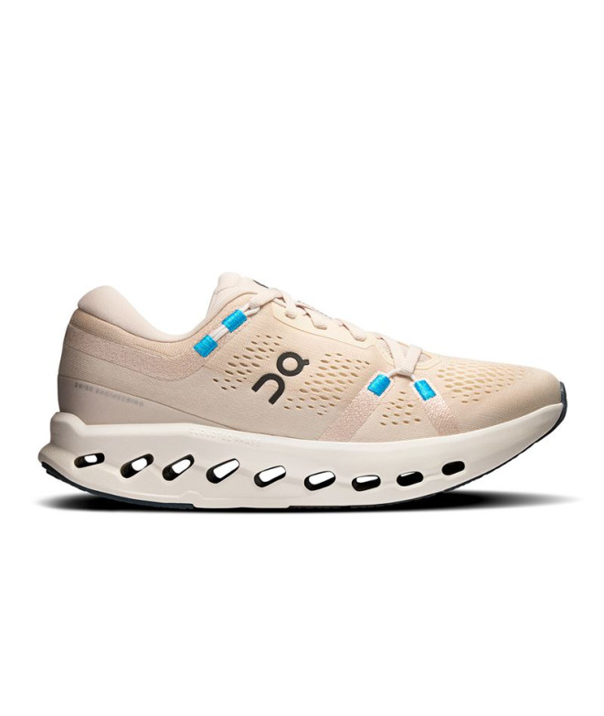 Sapatilhas de Running On Cloudsurfer 2 Mulher Bege/Khaki