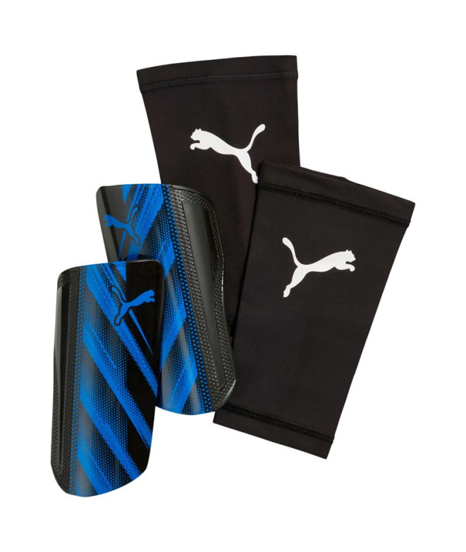 Protège-tibias de Football Puma Attacanto SleeveUltra Bleu Homme