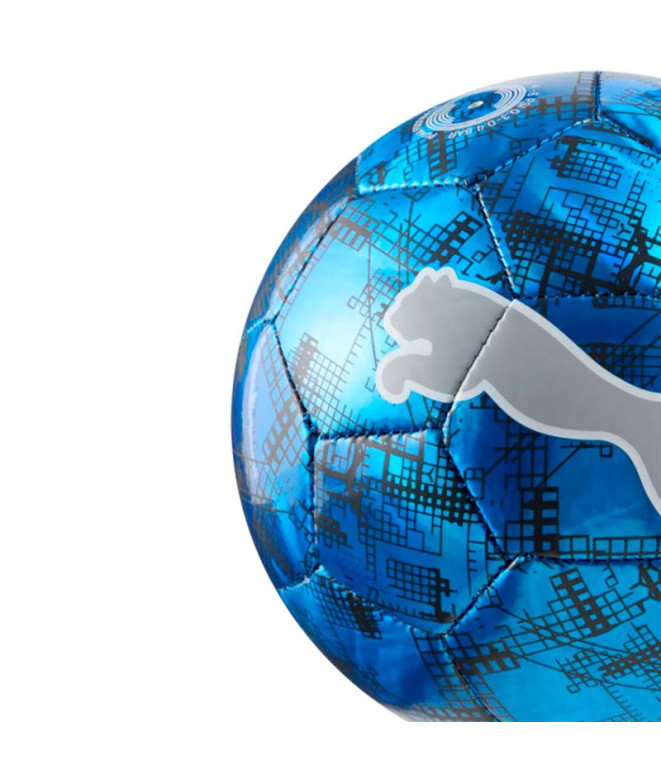 Balle de Football Puma Cup Graphic MinUltra Bleu