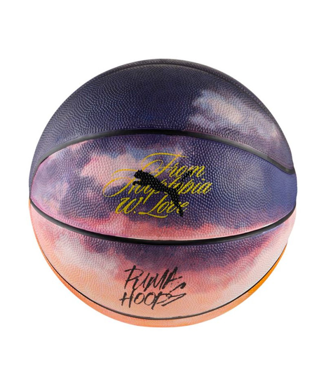 Bola de Basquetebol Puma ptopia Sunset BasFlame Laranja