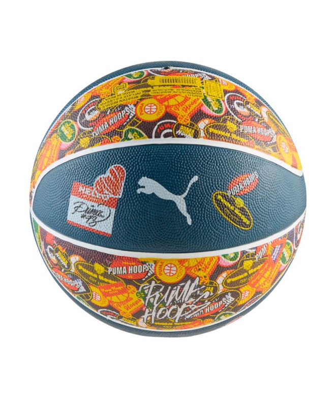 Bola de Basquetebol Puma pers Hotline BaskMountain Azul